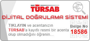TÜRSAB Dijital Doğrulama Sistemi — Belge No 18586