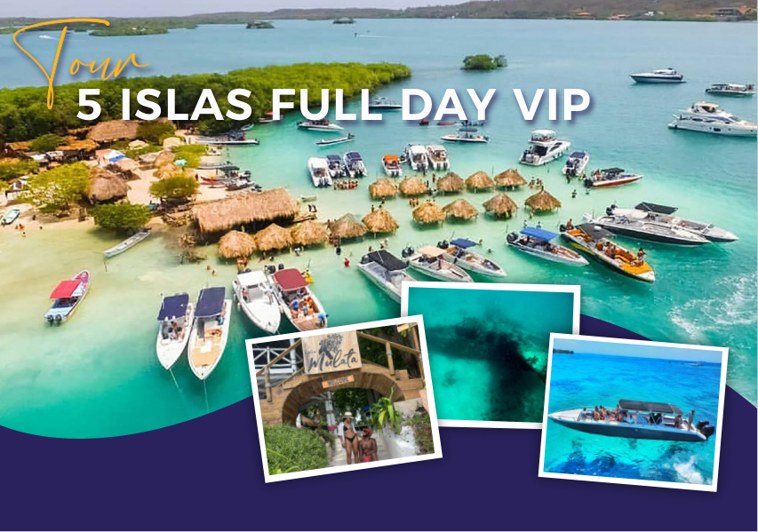 5 Islands VIP Full Day (+ Optional Plankton)