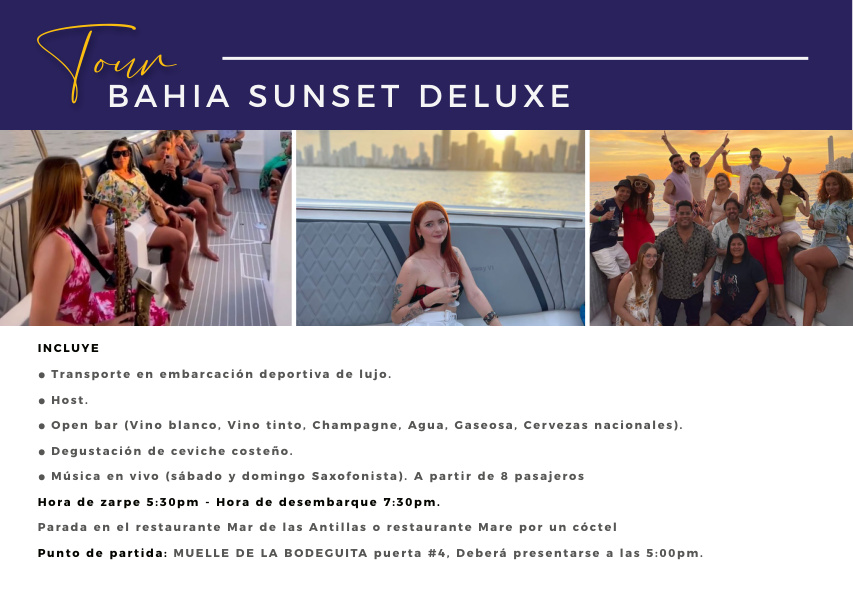 Cartagena Bahia Sunset Deluxe