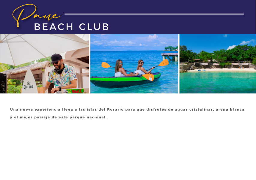 Paue Beach Lounge Islas del Rosario — 2