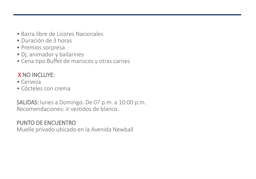 Noche Blanca – Bay Night Party & Seafood Buffet — 2