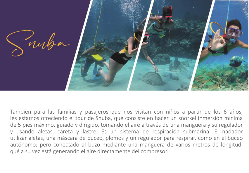 Snuba – Guided Hose-Fed Underwater Experience