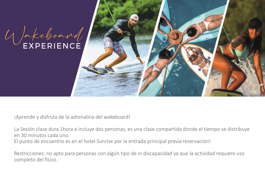 Wakeboard Experience – Private Lesson